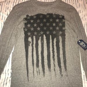 American Pride long sleeve tee